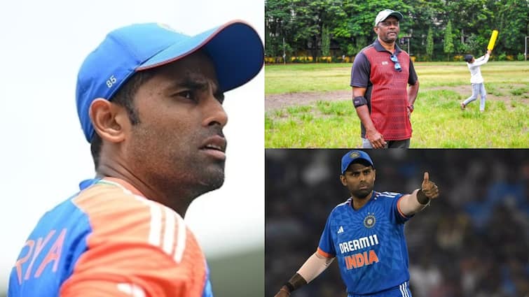 suryakumar yadav childhood coach loses job after humiliation sacked after 24 years texted to india t20i captain पाई-पाई के लिए मोहताज, Suryakumar Yadav के बचपन के कोच; 24 साल की नौकरी के बाद अपमानित करके निकाला