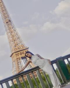 Banita Sandhu Makes Paris Her Runway, Poses In A Long White Dress, PICS