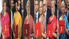 Budget 2024 : 2019 ते 2024 अर्थसंकल्पाबरोबरच अर्थमंत्र्यांच्या साड्यांचीही चर्चा; पाहा फोटो