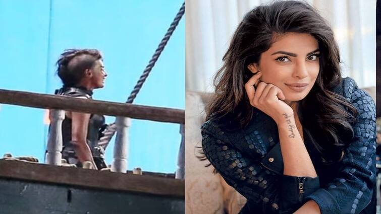 Priyanka Chopra shocking look in Hollywood movie The Bluff photo goes viral Priyanka Chopra : கொள்ளைக்காரியாக மாறிய பிரியங்கா சோப்ரா... லீக்கான 'தி பிளஃப்' படத்தின் புகைப்படம் - பரபரப்பான தகவல் இதோ