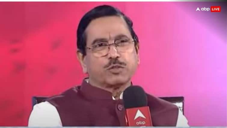 ABP News Shikhar Sammelan 2024 Why BJP could not Cross 400 seats in Lok Sabha Election Pralhad Joshi Tells In ABP Budget Conclave ABP Shikar Sammelan: बीजेपी क्यों नहीं कर पाई 400 पार, ABP शिखर सम्मेलन में प्रल्हाद जोशी ने बता दिया