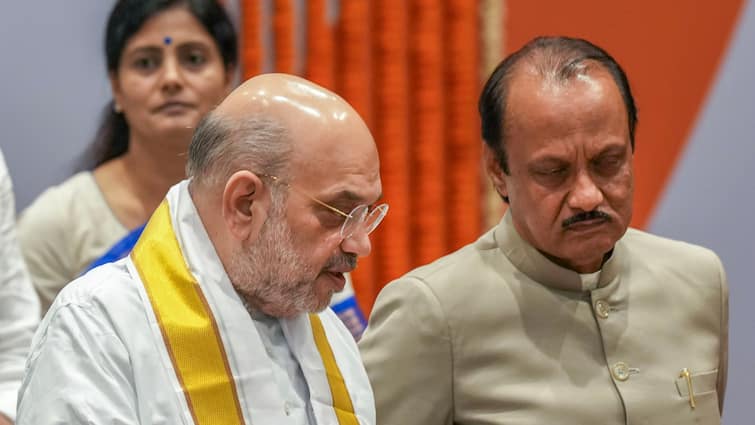 Maharashtra Election 2024 NCP Ajit Pawar talks with Amit Shah on seat sharing Devendra Fadnavis reached Delhi Maharashtra Election 2024: अजित पवार ने अमित शाह से बैठक में कर दी ऐसी मांग, अगले ही दिन फडणवीस पहुंचे दिल्ली