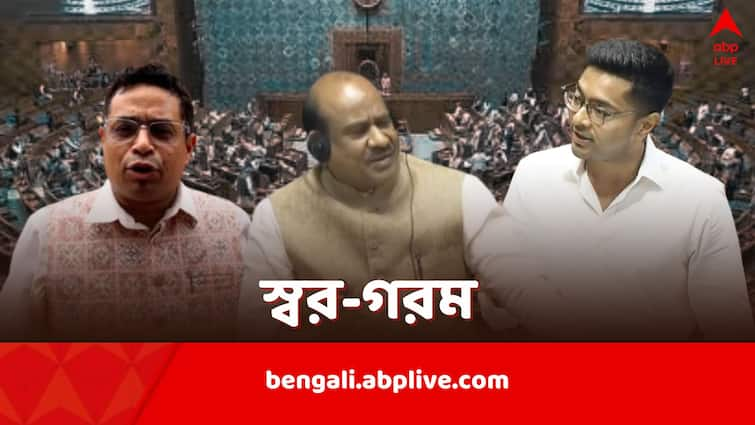 Abhishek Banerjee TMC attacks BJP in Lok Sabha over Union Budget 2024 Abhishek Banerjee: লোকসভায় B-U-D-G-E-T ব্যাখ্যা অভিষেকের, সৌমিত্র-কল্যাণ দ্বৈরথ, স্পিকারের সঙ্গেও চলল সংঘাত