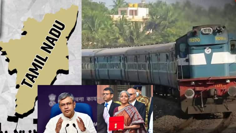 Union Budget 2024 Tamil Nadu Railway was allocated rs 6632 crore said by minister ashwini vaishnaw Railway Budget: தமிழ்நாடு ரயில்வேக்கு  பட்ஜெட்டில் ரூ. 6,362 கோடி ஒதுக்கிய மத்திய அரசு - அமைச்சர் அஷ்வினி