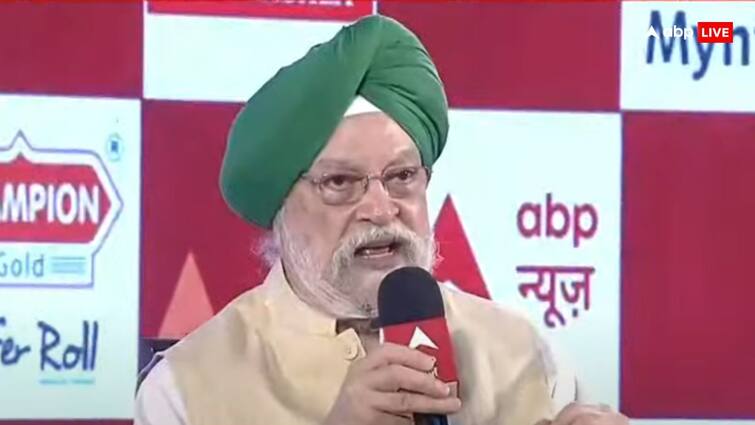 ABP News Shikhar Sammelan 2024 akhilesh yadav asked what UP get in budget 2024 Hardeep Singh Puri revealed ABP Shikhar Sammelan: अखिलेश यादव ने पूछा- 'यूपी को क्या मिला', केंद्रीय मंत्री हरदीप सिंह पुरी ने बता दिया