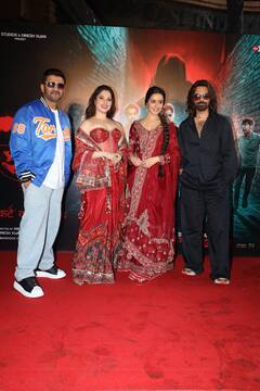 Shraddha Kapoor And Tamannaah Bhatia Attend 'Stree 2' Song Launch Event; SEE PICS