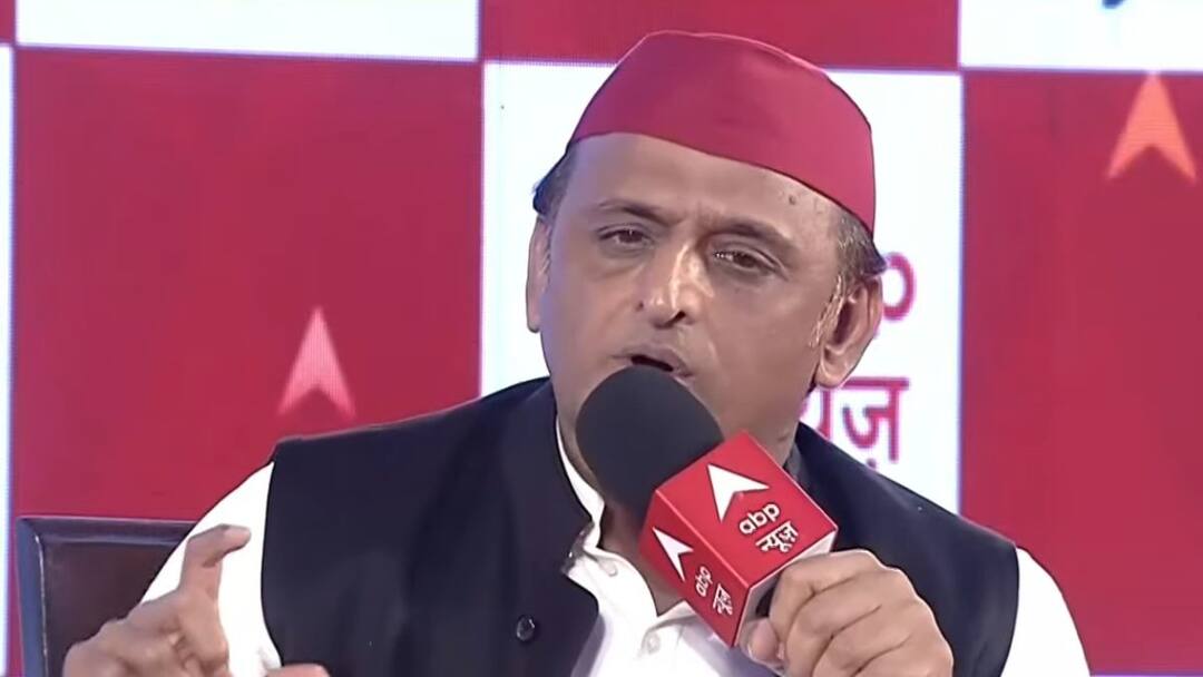 ABP Shikhar Sammelan akhilesh yadav reaction on bjp discord in uttar pradesh keshav prasad maurya टकरा रहे हैं डबल इंजन... इनके डिब्बों की ख्वाहिश नहीं हो रही पूरी- अखिलेश यादव