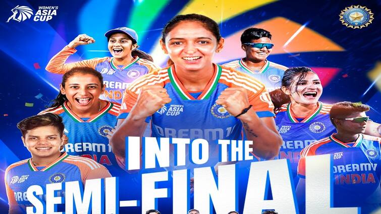 Womens Asia Cup team india enter semi final victory against nepal Asia Cup 2024: ஷபாலி வர்மா மிரட்டல்!  ஆசிய கோப்பை அரையிறுதியில் கெத்தாக நுழைந்த இந்தியா!
