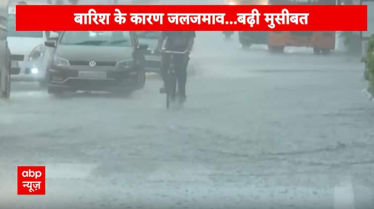 Delhi Rain: Heavy Rains Flood Streets, Create Visitors Havoc and Commute Woes | ABP Information