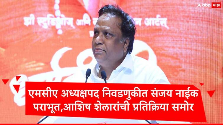 Ashish Shelar first comment on Mumbai Cricket Association Ajinkya Naik Victory and Sanjay Naik Defeat marathi news Ashish Shelar : एमसीएच्या अध्यक्षपदाच्या निवडणुकीत संजय नाईक पराभूत, आशिष शेलार यांची पहिली प्रतिक्रिया समोर, म्हणाले...