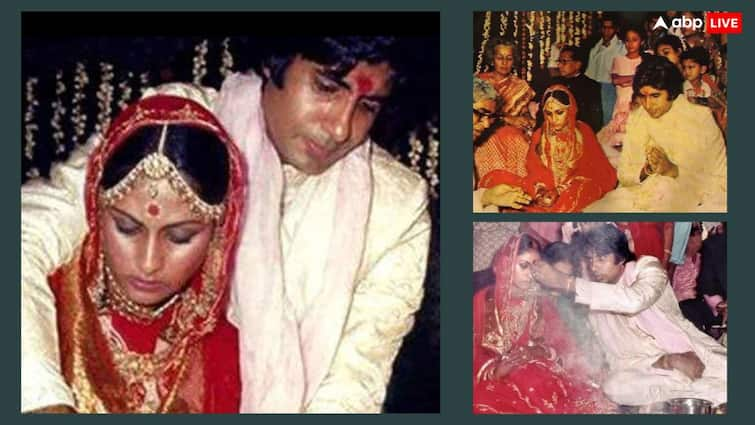 Amitabh Bachchan Jaya Bachchan Wedding bride family was not happy revealed by Actor Father Harivash Rai Bachchan in His Book अमिताभ-जया की शादी से खुश नहीं थे एक्ट्रेस के पिता, बिग बी के बाबूजी को मारा था ताना, कहा था-  'मेरा परिवार बर्बाद हो गया'