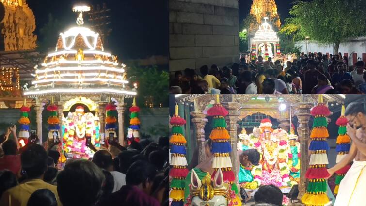 kanchipuram kumarakottam temple chariot held on aadi month tuesday TNN அரோகரா அரோகரா.. ஆடி மாத வள்ளி தேர்.. காஞ்சிபுரம் குமரகோட்டத்தில் குவிந்த பக்தர்கள்..