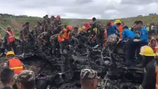 Nepal Plane Crash Saurya Airlines Flight With 19 Onboard Crashes In Kathmandu Nepal Plane Crash: சோகம்! நேபாளத்தில் தீயில் கருகியது விமானம் - 19 பேரும் உடல் கருகி மரணம்