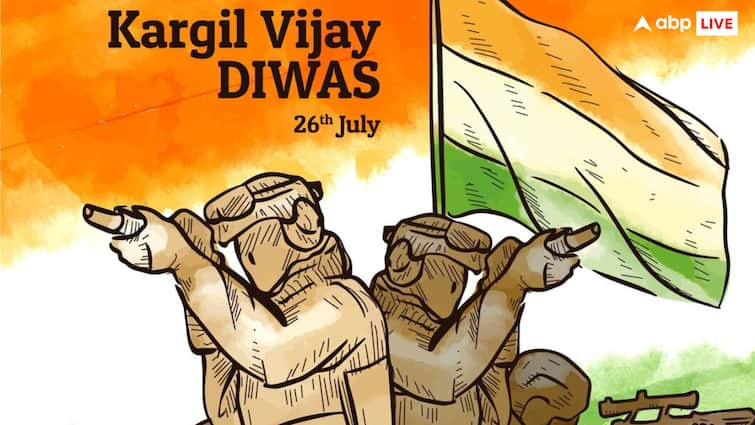 Kargil Vijay Diwas 2024 Wishes Messages Quotes HD Images Facebook WhatsApp Status in HIndi Kargil Vijay Diwas 2024 Wishes : कारगिल दिवस पर दोस्तों को भेजें ये वीरता के संदेश, जवानों के बलिदान को इस तरह करें याद