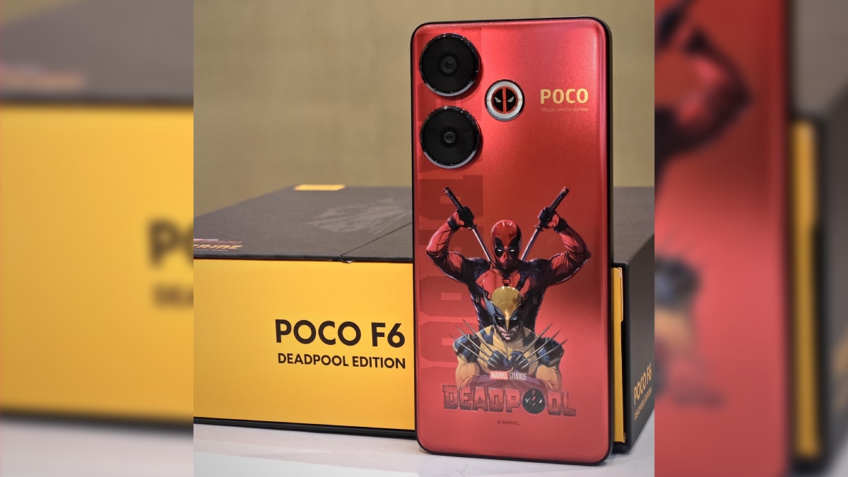 POCO F6 Deadpool launched with special design and look