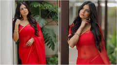 Malavika Mohanan: మాళవిక శారీ ఫోటోలు - అలా చూపించీ చూపించనట్టు స్పాట్‌లో పెట్టేస్తే ఎలా?