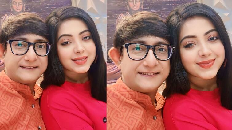 Kanchan Mallick and Sreemoyee Chttoraj shares couple photo in social media Entertainment News Tollywood Kanchan-Sreemoyee: 'ভালবাসতে ভালবাসি', কাঞ্চনের উদ্দেশে প্রেমের বার্তা শ্রীময়ীর