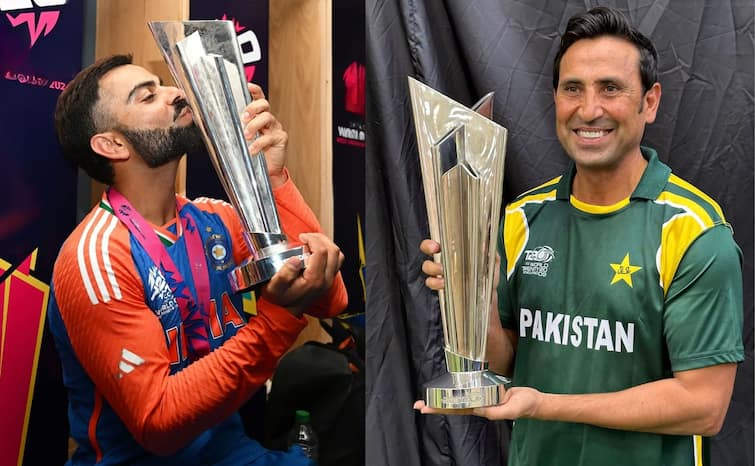 ICC Champions Trophy 2025 Younis Khan Invite Virat Kohli said Only thing left in Virat Kohli career is to tour Pakistan Champions Trophy 2025: यूनुस खान ने विराट कोहली पर दे डाला बड़ा बयान, चैंपियंस ट्रॉफी से जुड़ा है मामला