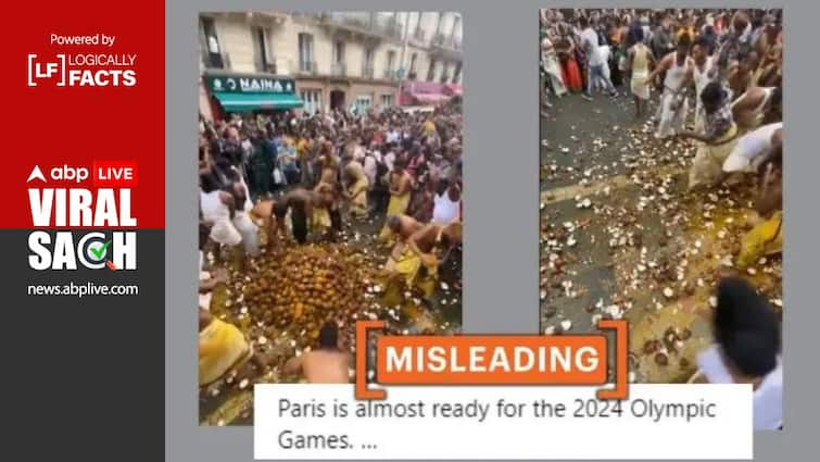 Fact Check: Old Visuals Of Ganesh Festival Celebrations In Paris Falsely Linked To 2024 Olympics Fact Check: Old Visuals Of Ganesh Festival Celebrations In Paris Falsely Linked To 2024 Olympics