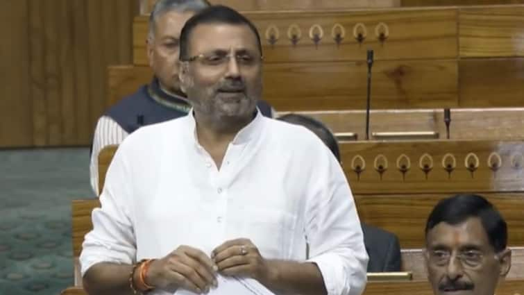 BJP MP Nishikant Dubey Calls for Elements Of Bengal, Jharkhand To Be Declared New Union Territory