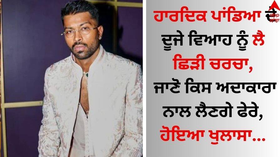 Is Ananya Panday Dating Hardik Pandya know truth here  Hardik Pandya: ਹਾਰਦਿਕ ਪਾਂਡਿਆ ਦੇ ਦੂਜੇ ਵਿਆਹ ਨੂੰ ਲੈ ਛਿੜੀ ਚਰਚਾ, ਜਾਣੋ ਕਿਸ ਅਦਾਕਾਰਾ ਨਾਲ ਲੈਣਗੇ ਫੇਰੇ, ਹੋਇਆ ਖੁਲਾਸਾ