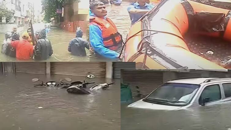 Pune Rain Update more water will be released from the Khadakwasla dam a scary situation weather update Pune Rain Update: पुण्यातील परिस्थिती आणखी भीषण होण्याची शक्यता, खडकवासला धरणातून आणखी पाणी सोडणार, धडकी भरवणारी परिस्थिती