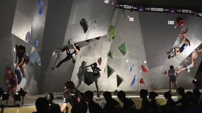 Paris Olympics 2024 Quick guide What is sport climbing Paris Olympics Sport Climbing: பாரீஸ் ஒலிம்பிக்.. இப்படி ஒரு போட்டியா! Sport Climbing-ன் விதிகள் என்ன?