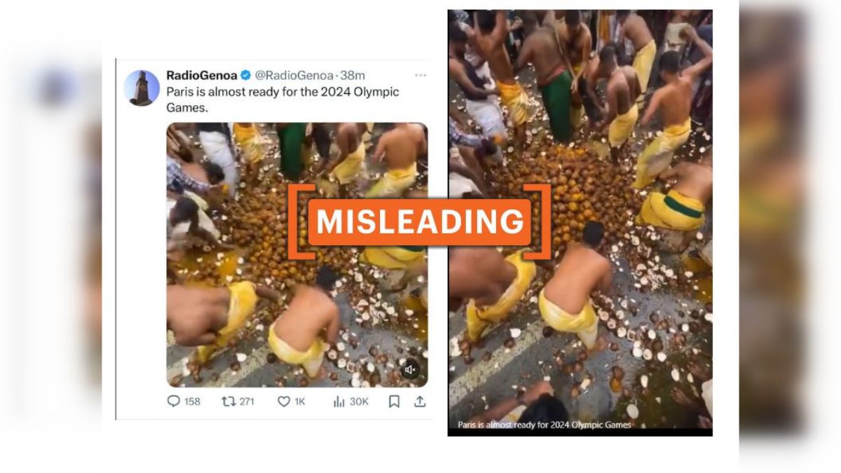 Fact Check: Old Visuals Of Ganesh Festival Celebrations In Paris Falsely Linked To 2024 Olympics