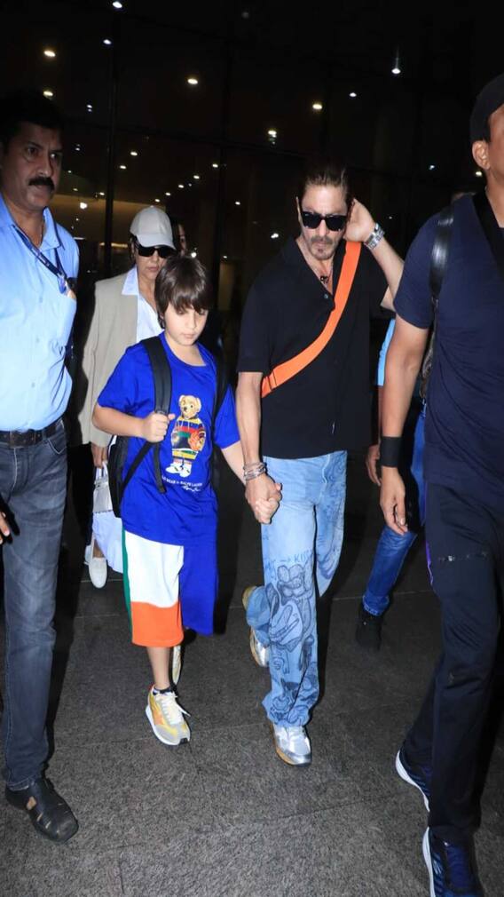 Shah Rukh Khan Returns With Family Post London Vacation