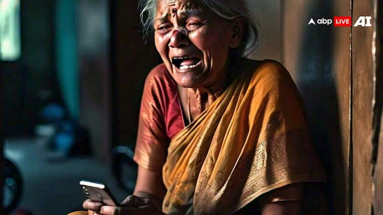 Cyber scam with elderly woman in gujarat 60 lakhs scammers sent a message with sorry Cyber Fraud: बुजुर्ग महिला से हुई 60 लाख की ठगी, ठगों ने मैसेज कर लिखा, 'Sorry, हम आपको लूट रहे हैं...'