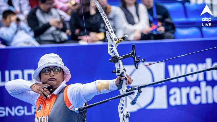 India had mixed results in archery at the Paris Olympics deepika kumari Bhajan kaur Paris Olympic 2024  : ఆర్చరీలో మిశ్రమ ఫలితాలు - క్వార్టర్స్‌కు దూసుకెళ్లిన దీపికా కుమారి - భజన్ కౌర్‌కు నిరాశ