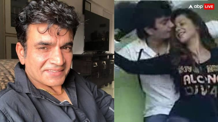 Shweta Tiwari ex huband bhojpuri actor raja chaudhary romantic with sambhavna seth kiss controversy bigg boss जब बिग बॉस में भोजपुरी एक्ट्रेस संग रोमांटिक हो गए थे श्वेता तिवारी के एक्स पति, खुलेआम किया था KISS