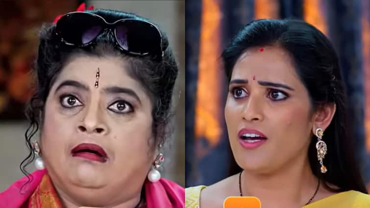 trinayani serial today july 25th episode written update in telugu Trinayani Serial Today July 25th: 'త్రినయని' సీరియల్: గంటలమ్మ గుండె ఆగినంత పని చేసిన గాయత్రీ పాప.. సుమనను శపించిన పెద్దబొట్టమ్మ!