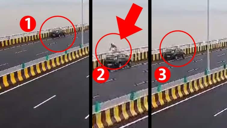 atal setu bridge suicide dombivili 38 year Old Man Jump who return to kuwait Maharashtra Marathi News लेक अन् बायकोशी फोनवर तासभर बोलला, कर्जाला कंटाळून फाॅरेन रिटर्न इंजिनिअरने अटल सेतूवरून समुद्रात घेतली उडी