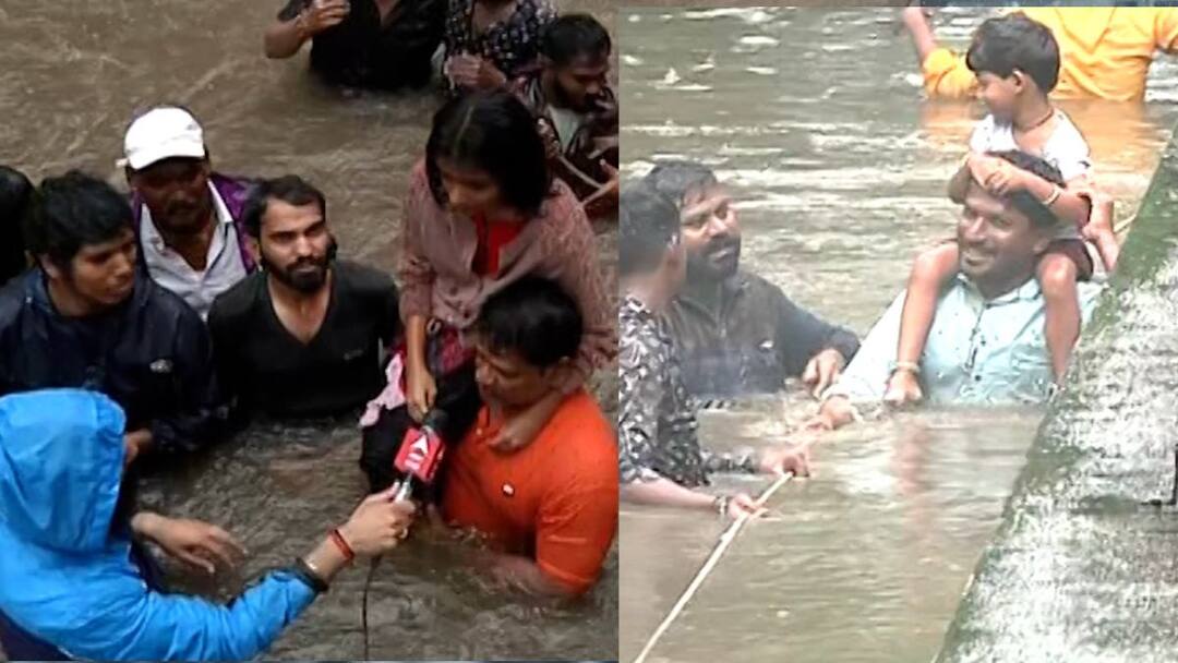 Pune Rain Update: पावसाचे थैमान! या सोसायट्यांमध्ये छातीपर्यंत साचलं पाणी, पुण्यातील हे पूल वाहतुकीसाठी बंद Heavy rain in pune water know which bridges in Pune are closed for traffic know all details Pune Rain Update Pune Rain Update: पावसाचे थैमान! या सोसायट्यांमध्ये छातीपर्यंत साचलं पाणी, पुण्यातील हे पूल वाहतुकीसाठी बंद