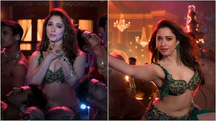 Stree 2 Song Aaj Ki Raat starring Tamannaah Bhatia becomes internet sensation Tamannaah Bhatia: బాలీవుడ్‌ను షేక్ చేస్తున్న తమన్నా సాంగ్ - ఆజ్ కి రాత్... మిల్కీ బ్యూటీ గ్లామర్ హైలైట్!