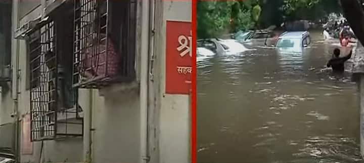 अनेक जण स्वत:चा जीव मुठीत धरुन घरांच्या खिडकीत बसले आहेत. परिसरातील नागरीक घाबरले असून एकच तारांबळ उडाली आहे.