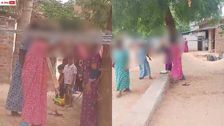 villagers attacked woman in veerabally in annamayya district Crime News: అన్నమయ్య జిల్లాలో అమానుష ఘటన - మహిళను చెట్టుకు కట్టేసి చిత్రహింసలు, కోడిగుడ్లతో దాడి