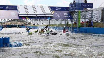 Paris Olympics 2024 what is kayak cross Paris Olympics 2024 Kayak Cross: கயாக் கிராஸ்..பாரீஸ் ஒலிம்பிக்கில் இப்படி ஒரு போட்டியா! விவரம் உள்ளே!