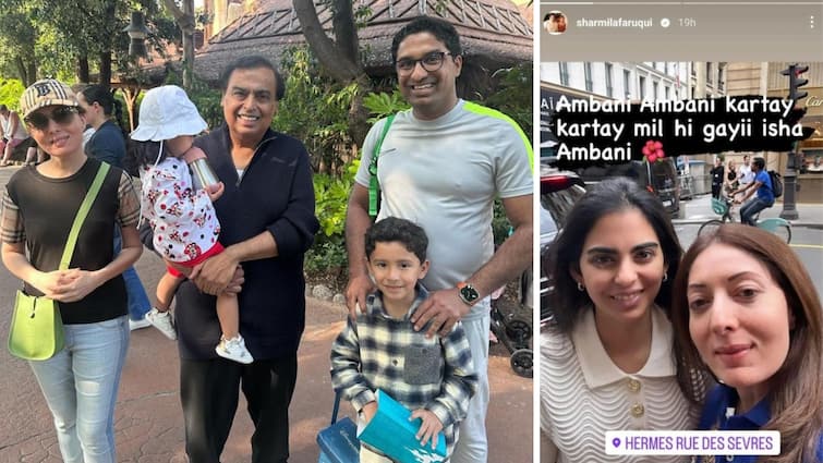 Sharmila Faruqui Pakistan Politician Spotted With Mukesh Isha Ambanis Paris Who is she Who Is Sharmila Faruqui? Pakistan Politician Spotted With Ambanis In Paris