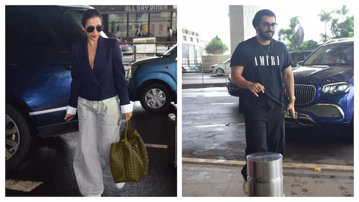 Amid the breakup rumours, Arjun Kapoor and Malaika Arora were spotted at the Mumbai airport on Friday.