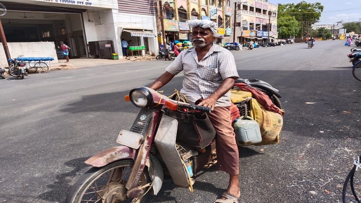 மாயா... மாயா... 26 ஆண்டுகள் பஞ்சர் சர்வீஸ்: அசராத உழைப்பில் இன்றும் ஓடிக்கொண்டு இருக்கும் தஞ்சை முதியவர்