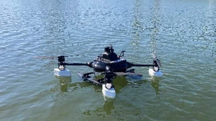 Japanese company made POVDA drone which can land and take off in water know how it works पानी में लगाएगा गोते, गहराई मापने में आएगा काम, इस देश ने तैयार किया हाईटेक ड्रोन