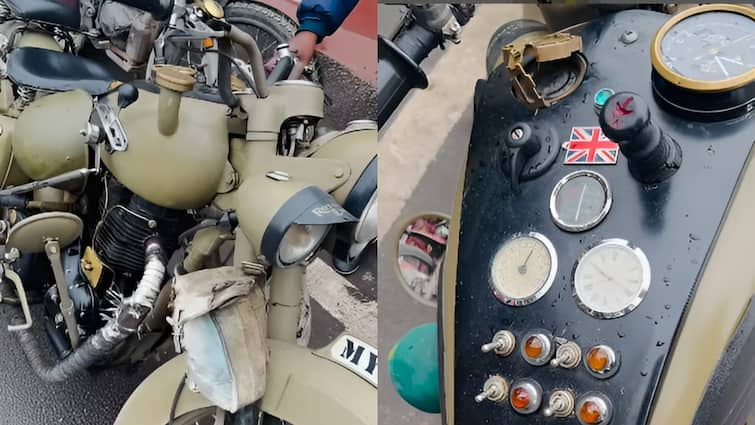 This is what Royal Enfield Bullet looked like 74 years ago it is still very strong instagram reel watch video Royal Enfield Bullet: 74 साल पहले ऐसी दिखती थी रॉयल एनफील्ड बुलेट, आज भी है बेहद मजबूत, देखें Video