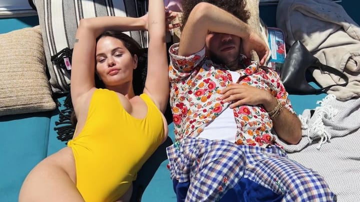 Singer and actress Selena Gomez recently released love-filled pictures with boyfriend Benny Blanco. Check out their adorable images together.