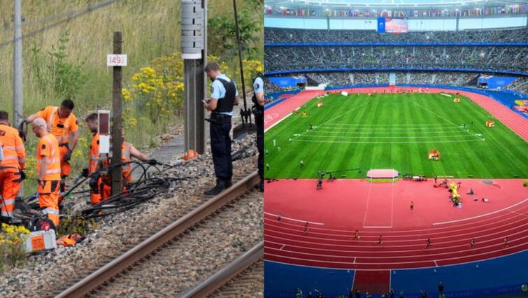 france high speed rail network arson attacks just hours before paris olympics 2024 opening ceremony Paris Olympics 2024: पेरिस ओलंपिक ओपनिंग सेरेमनी पर मंडराया खतरा! हाई-स्पीड रेल पर हुआ खतरनाक हमला