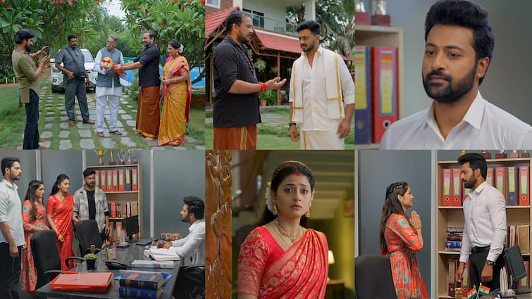 satyabhama serial today july 26th episode written update in telugu Satyabhama Serial Today July 26th: సత్యభామ సీరియల్: సంధ్య వల్ల కేసు టేకప్ చేసిన ధనుంజయ్.. సత్య, క్రిష్‌లు ఇంట్లో లేరని మహదేవయ్యకు తెలిస్తే!