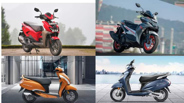 Daily use scooters hero xoom tvs jupiter yamaha aerox 155 honda activa 125 mileage features price details here Daily Use Scooters: कम कीमत में ज्यादा फीचर्स, ये हैं डेली यूज के लिए आने वाले धांसू स्कूटर्स