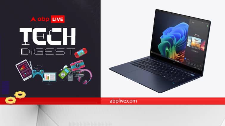 Top Tech News Today: HP's Copilot+ Laptops Launched In India, Nvidia Distributing Its AI Chips To Tata Communications And Jio Platforms, More - ABP Live