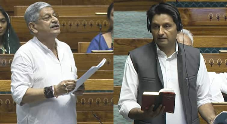 Deepender Singh Hooda in Budget Lok Sabha Session Asks if Haryana not Part of India Lalan Singh Reacts 'हरियाणा भारत का हिस्सा नहीं?' बजट का जिक्र कर लोकसभा में बिफरे दीपेंद्र हुड्डा, ललन सिंह ने दिया जवाब